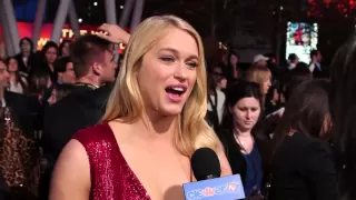 Leven Rambin (Glimmer) - The Hunger Games Premiere Interview