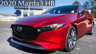 First Look | 2020 Mazda3 Hatchback in Soul Red Crystal with Jonathan Sewell Sells at Mitchell Mazda