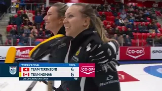 Rachel Homan steals extra end to win 15th Grand Slam title | Co-op Canadian Open Highlights