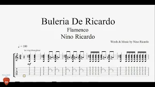 Nino Ricardo - Buleria De Ricardo - Flamenco Guitar Lesson Tabs