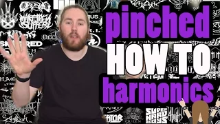 The Easy way to Pinch Harmonic On a Guitar: Pinched harmonic riffs: Dimebag Zakk Wylde