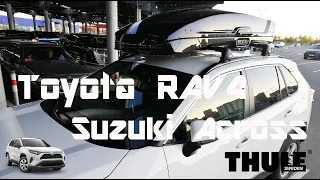 THULE Vector M and Roof rack Toyota RAV4 / Suzuki Across