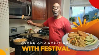 How to make Jamaica Festival (with Ackee and Saltfish) | @DiFrancis