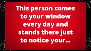 👀 This person comes to your window every day and stands there just to notice your... 💖