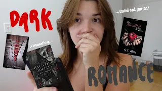 i read dark romances for a week ❤️🖤 | spoiler free reading vlog