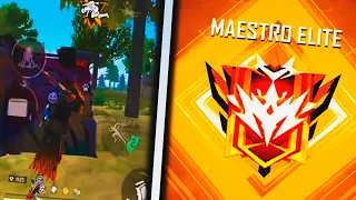 ¡LOGRE LLEGAR a "MAESTRO ELITE" 😱🔥 BR-Clasificatoria! Free Fire