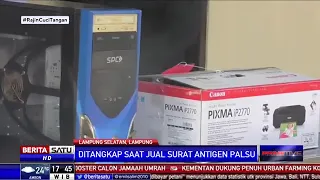 Dua Penjual Surat Hasil Antigen Palsu Ditangkap di Bakauheni