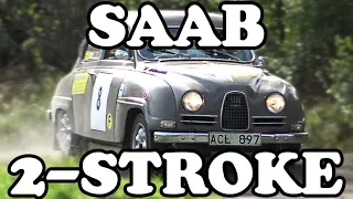 Bästa SAAB 2-taktsrally! | Rent motorljud