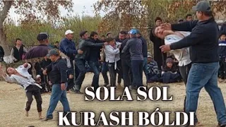 BUGUN KURASHDA SOLA SOL BÓLDI 16.11.2021