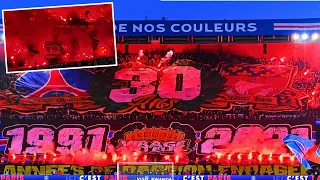 Virage Auteil (PSG Fans) Celebrating 30 Years Anniversary || PSG vs Nantes (20.11.2021)
