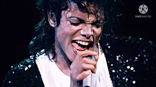 Michael Jackson Billie Jean live Wembley July 16th (-1.75 audio pitch)