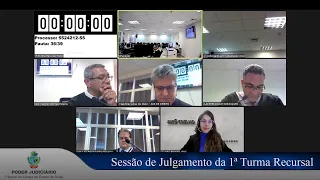 TJGO - 1ª Turma Recursal - Sessão ao VIVO - 30/04/2024 às 13h30min.