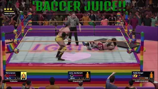 WWE 2k19: Larry Joe Barnett vs. Terry Larson vs. Teddy Danger at LGBTQ+