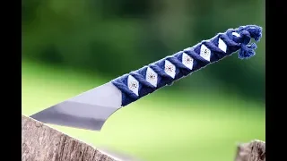 Making a japanese Kiridashi with Hamon