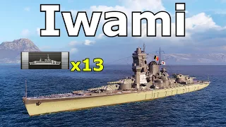 World of WarShips Iwami - 5 Kills 296K Damage