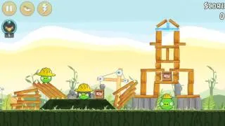 Angry Bird Big Destroyer keep Attack until the Pig surrender