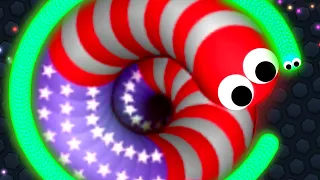 Slither.io Tiny Snake Trolls Giant Snakes Epic Slitherio Gameplay