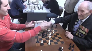 World War II veteran (Russia) vs GM Kobalia (Russia)