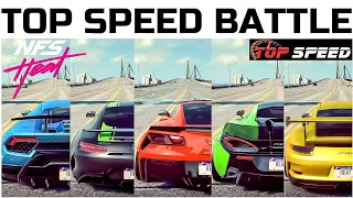 Need For Speed Heat: Mercede-Amg Gtr Vs Porsche Gt3 Vs Corvette Gs Vs Huracan P Vs Mclaren 570s