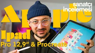 Ipad pro, Apple Pencil ve Procreate Görsel Sanatçı incelemesi