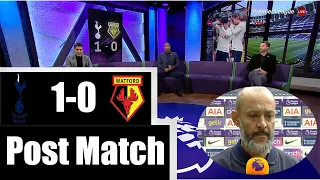 Tottenham vs Watford 1-0 Post Match Reactions 🔥 Son Goal & Tottenham Top Of The League