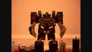 Transformers unfinished stop motion