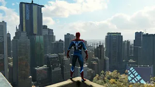 Marvel’s Spider-Man Remastered - Resilient Suit - Open World Free Roam Gameplay (PC UHD) [4K60FPS]