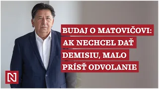 Budaj: Ak Matovič nechcel dať demisiu, malo prísť jeho odvolanie (celé video)