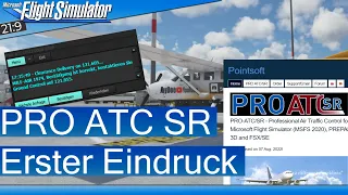 PRO ATC SR - ATC ADDON - Erster Eindruck ★ MSFS 2020 Deutsch