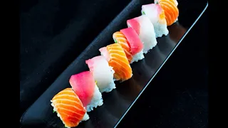 How to make sushi series | Rainbow Roll