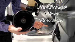 Jeep Grand Cherokee WK2 Blower Motor Replacement - Jeep Grand Cherokee Overland 2014