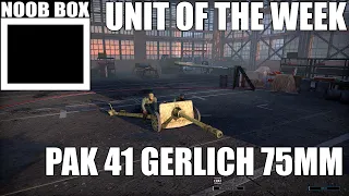 Unit of the week #354 (Pak 41 Gerlich 75mm)