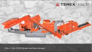 Terex Finlay C-1540RS Cone Crusher Animation