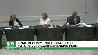 Charlotte City Council Strategy Session - June 7, 2021