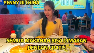 MEMBERSIHKAN RUMAHKU DI CHINA,LALU SUAMI BAWA KAMI PERGI KE RESTO MAKAN HOTPOT