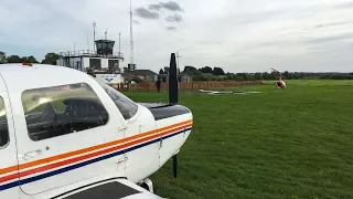 PA28 - Manchester Barton To Sleap via Manchester Low Level Corridor | ATC Audio