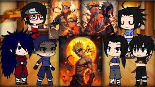 Uchiha Clan React To Themselves & Naruto