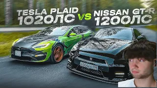 Кирилл Смотрит: ПЕРВАЯ и ПОСЛЕДНЯЯ ГОНКА моего Nissan GTR на 1200 сил…!