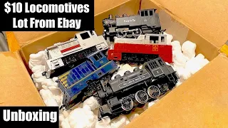 $10 Locomotives Lot from Ebay - Unboxing & Testing