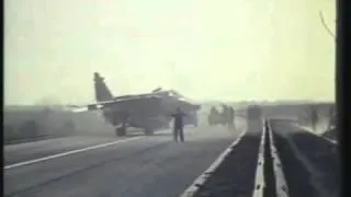 IAF Jaguar jet in emergency-Lands on Highway