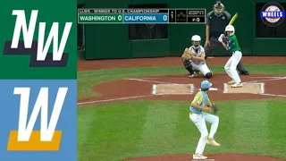 Washington vs California (Elimination Game) | Winner to USA Championship | 2023 LLWS Highlights