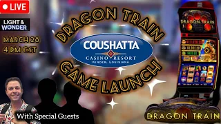 New “Dragon Train” Game Launch at Coushatta Casino Resort!