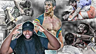 American Football player react to Eben Etzebeth - The Greatest Rugby ENFORCER Of All Time?