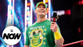 John Cena heads to Raw for 20th Anniversary celebration: WWE Now, June 27, 2022