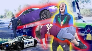 EVAN'S HIGHWAY CAR ACCIDENT! **in my car**