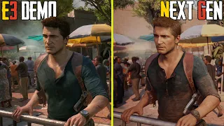 Uncharted 4 E3 2015  Extended Demo vs PS5 Legacy of Thieves Collection Graphics Comparison Ultrawide