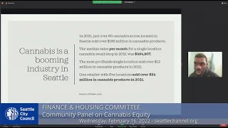 Seattle City Council Committee on Finance and Housing 2/16/22