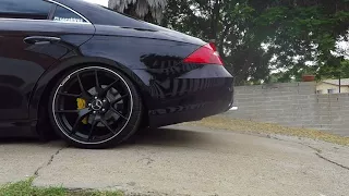 2006 Mercedes CLS55 AMG With Secondary Cat Delete & Resonator Delete.