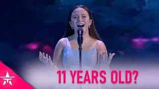 Roberta Battaglia: 11 Year Old Vocal PowerHouse Smashes P!NK Cover!| America's Got Talent 2020