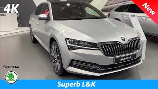 Škoda Superb L&K 2022 - FIRST Look in 4K | LUXURY Exterior - Interior (details)